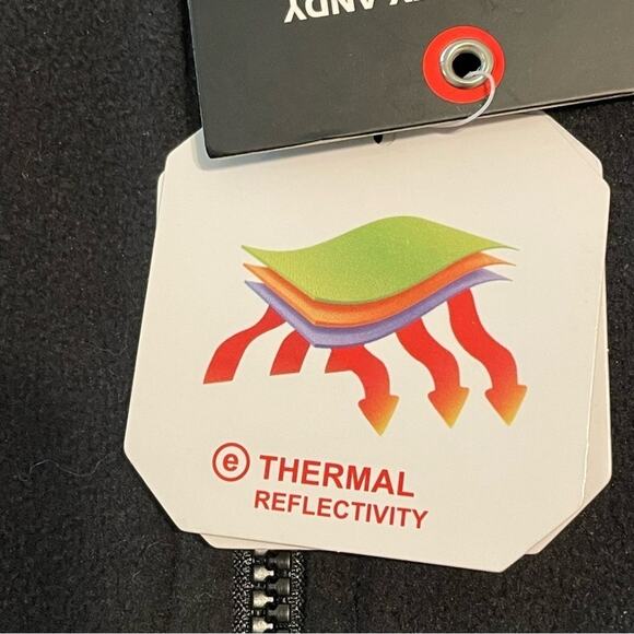 Little Donkey Andy Reversible Black Grey Fleece Vest XS‎ NWT - Picture 8 of 13